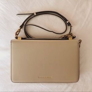 Charles & Keith Folder Crossbody Clutch Bag